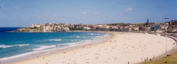 Бонди-бич - главный пляж Австралии