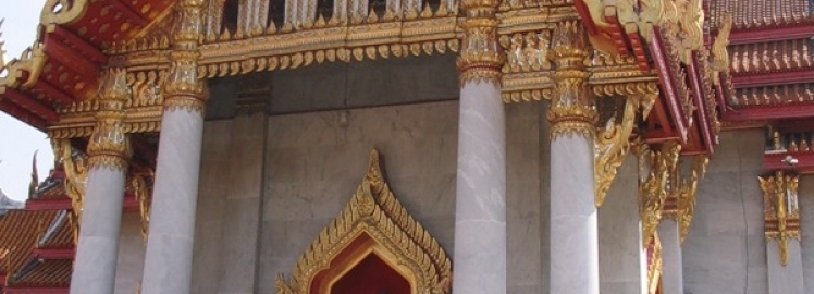 Мраморный храм из итальянского мрамора в Тайланде